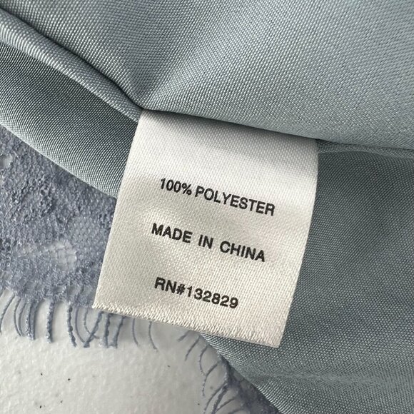 Superdown Small Blue Lace Mini Dress Backless Open Back Cocktail Party Revolve - Picture 7 of 9